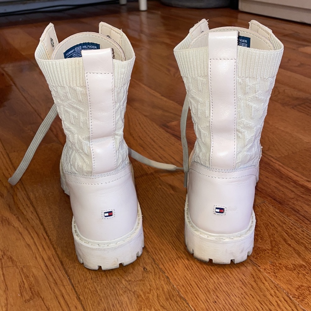 Tommy Hilfiger combat boots